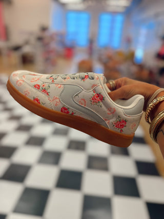 Love shack floral MINT sneakers