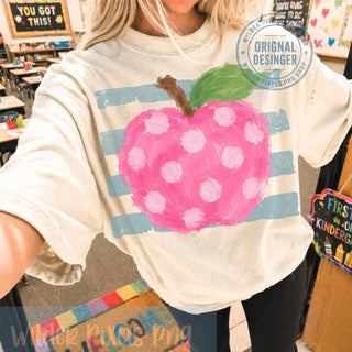 TEE TUESDAY | COASTAL STRIPES APPLE