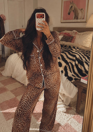 PREORDER | CCB® Deer Print Bamboo Jammie Set
